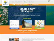 Tablet Screenshot of guarumar.com.br